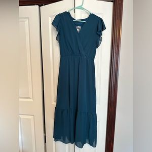 Blue Dress. Size small. Purchased off Amazon (4/2023). Never worn.